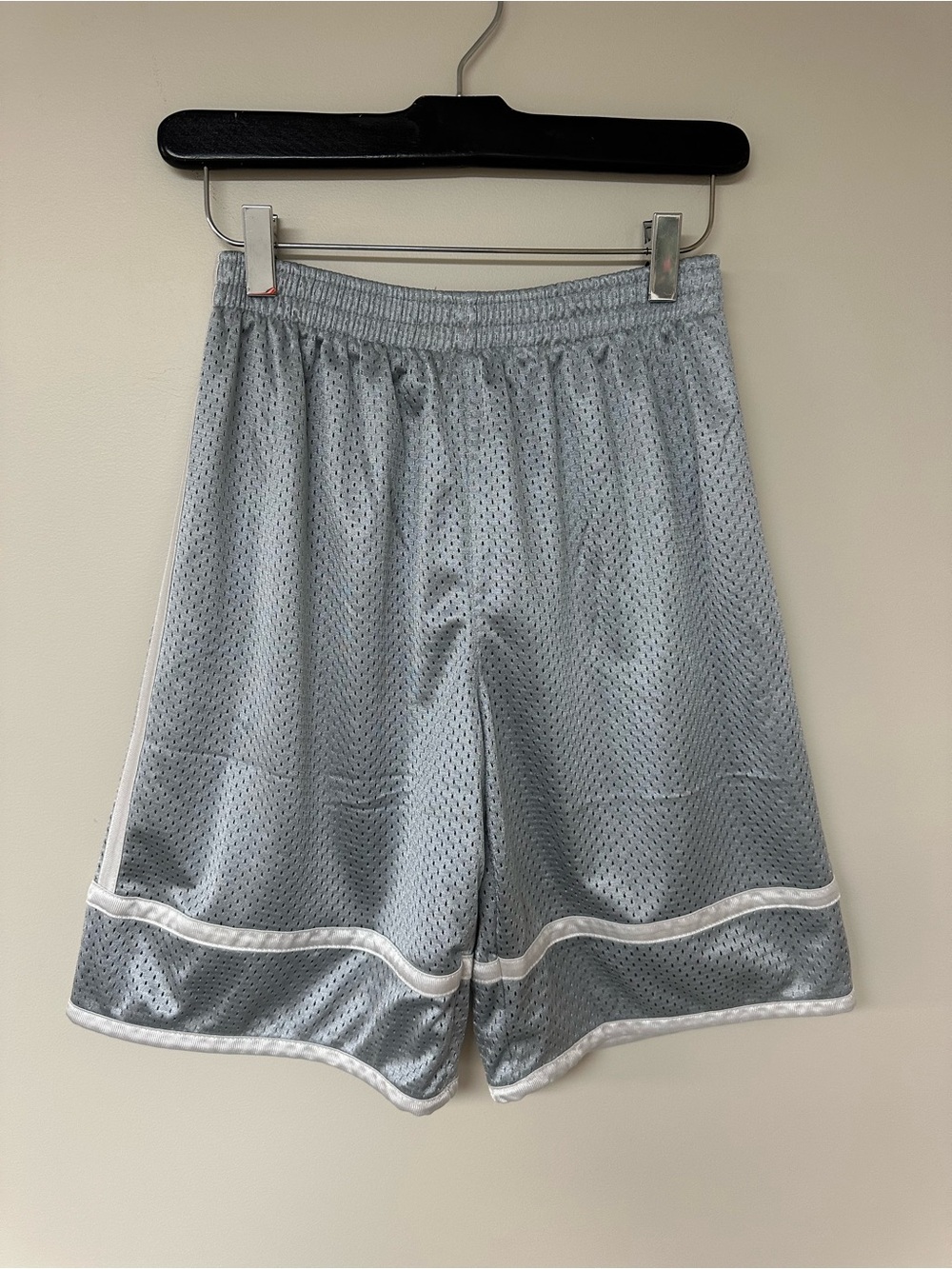 Champion Men's Athletic Gray Mesh Basketball Shorts